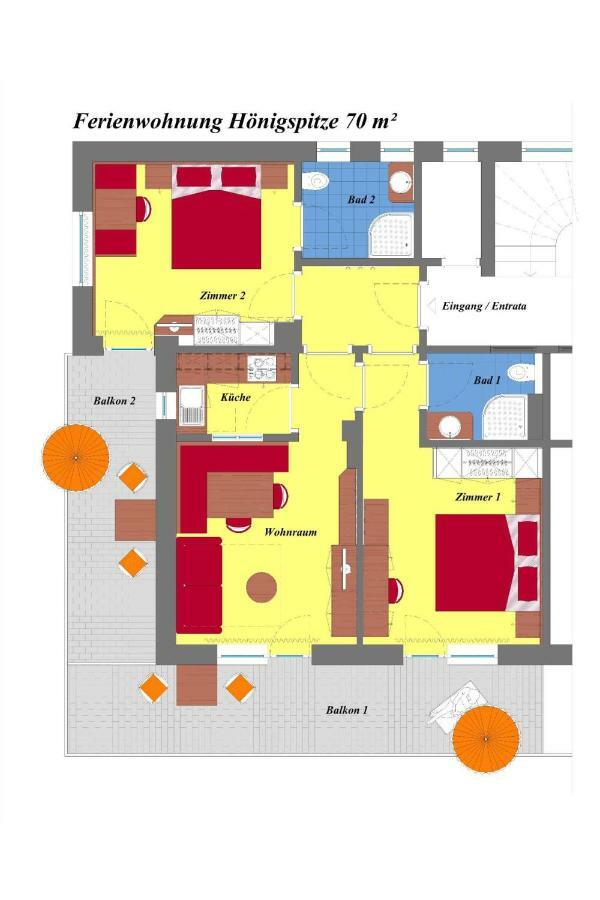Ferienwohnungen Obermoarhof Lagundo Luaran gambar