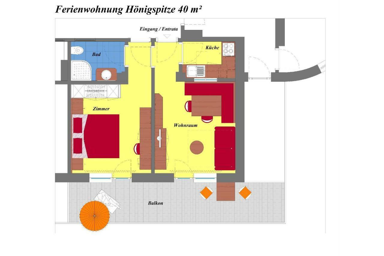 Ferienwohnungen Obermoarhof Lagundo Luaran gambar